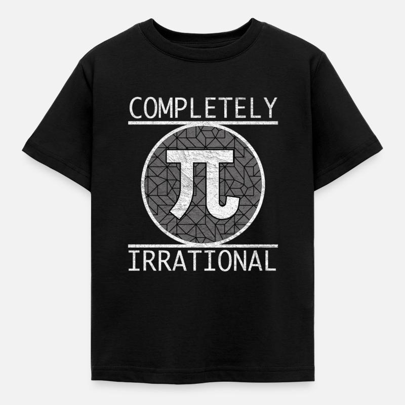 Pi Mathematician Math Maths Teacher - Kids' T-Shirt - black