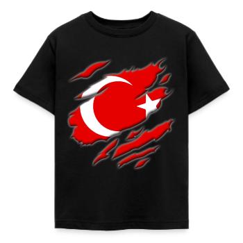 Turquie - T-shirt Enfant - noir - Devant - AI Model Kid Female (0cm)