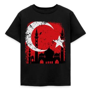 Turquie - T-shirt Enfant - noir - Devant - AI Model Kid Female (0cm)