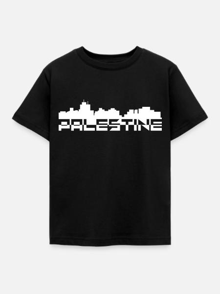 Palestina Heimatland Nation Herkunft Arabien Gaza - T-shirt barn - svart