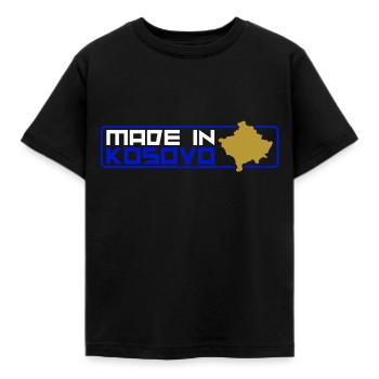 Pays d'origine du Kosovo Kosovare Kosova Albanie - T-shirt Enfant - noir - Devant - AI Model Kid Female (0cm)