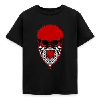 Albanie - T-shirt Enfant - noir - Devant - AI Model Kid Female (0cm)