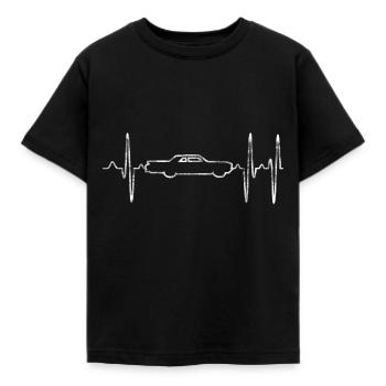 automobile - Kids' T-Shirt - black - Front - AI Model Kid Female (0cm)