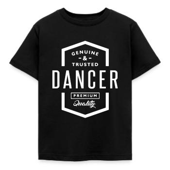 Tanzen Tanzfläche Tanzsport Tanzlehrer Tänzer - Kinder T-Shirt - Schwarz - Vorne - AI Model Kid Female (0cm)