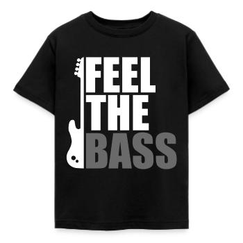 Bass - T-shirt Enfant - noir - Devant - AI Model Kid Female (0cm)