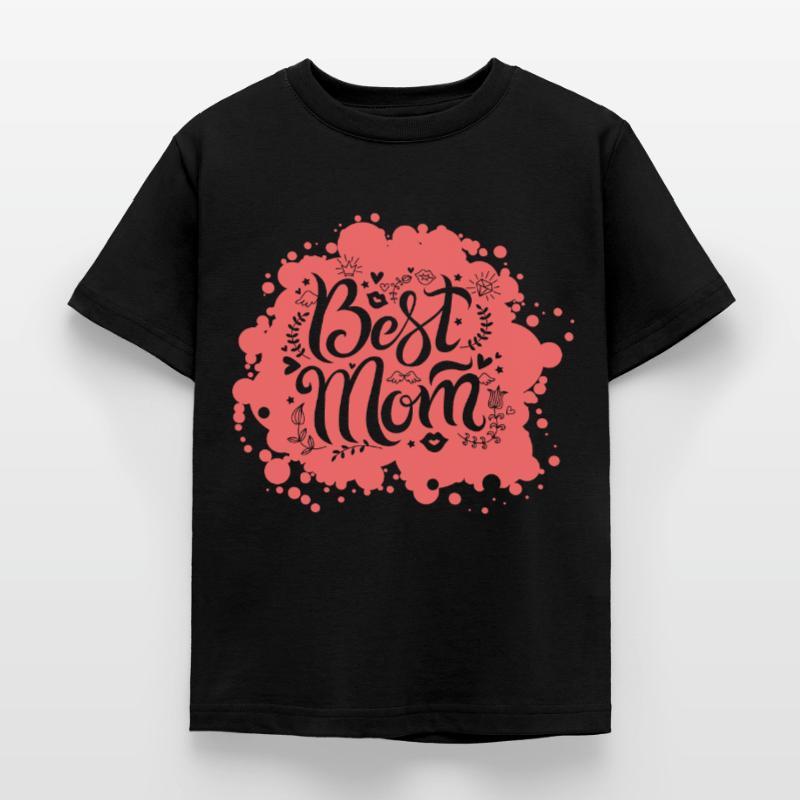 Muttertag Beste Mutter Muttermilch Mädchen Tochter Kinder T-Shirt