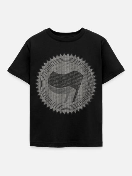 ANTIFA - Kinder T-Shirt - Schwarz