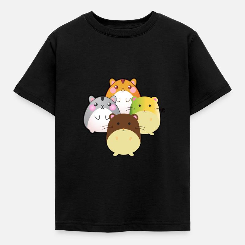 Tirelire cochon d'Inde cochon d'Inde bissau - T-shirt Enfant - noir