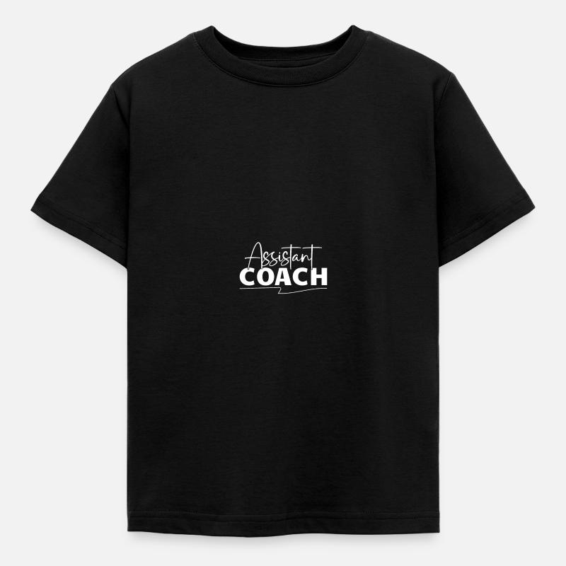 Assistenztrainer - Kinder T-Shirt - Schwarz