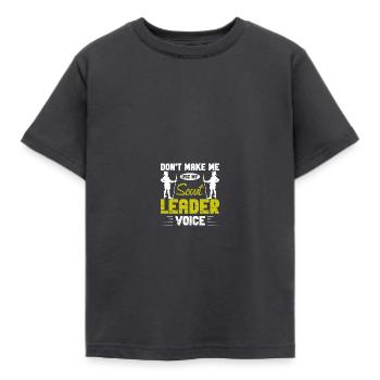 Chef scout - T-shirt Enfant - charbon - Devant - AI Model Kid Female (0cm)