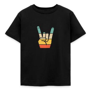 Metal - Kinder T-Shirt - Schwarz - Vorne - AI Model Kid Female (0cm)