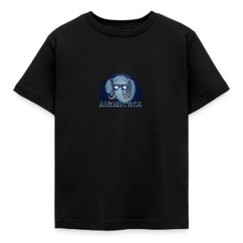 Antarctique - T-shirt Enfant - noir - Devant - AI Model Kid Female (0cm)