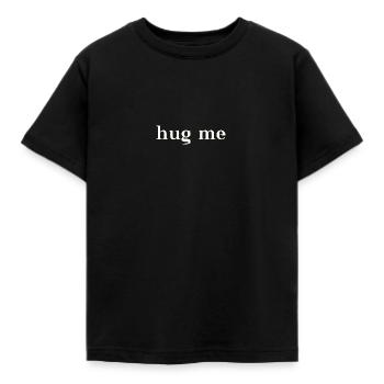 Câlinez-moi idée cadeau câlin câlin - T-shirt Enfant - noir - Devant - AI Model Kid Female (0cm)