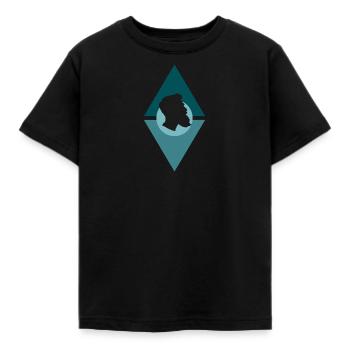 Schnurrbart Sir - Kinder T-Shirt - Schwarz - Vorne - AI Model Kid Female (0cm)