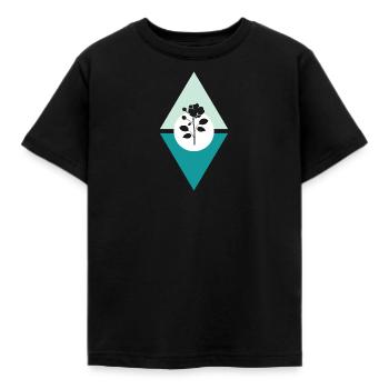 Floristry Hobby Gardener - Kids' T-Shirt - black - Front - AI Model Kid Female (0cm)