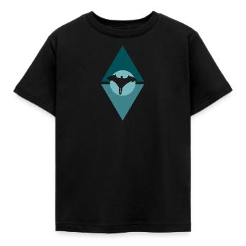 Wingsuit Fliegen Unfall - Kinder T-Shirt - Schwarz - Vorne - AI Model Kid Female (0cm)
