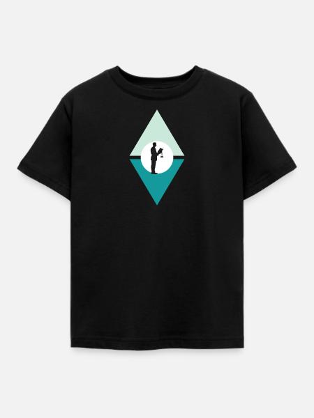 Gericht Versicherung Richter - Kinder T-Shirt - Schwarz
