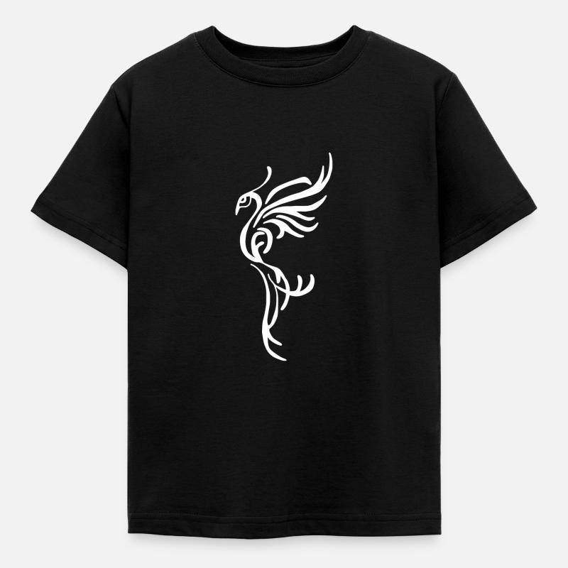 Phoenix - Kids' T-Shirt - black