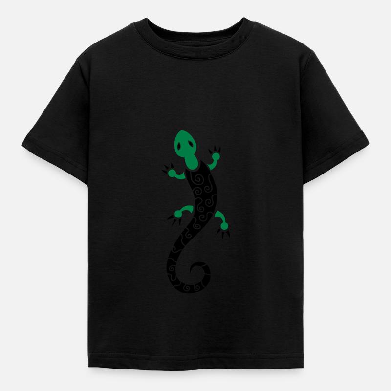 salamander - Kinder T-Shirt - Schwarz