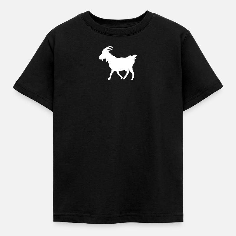 Blanc de chèvre - T-shirt Enfant - noir