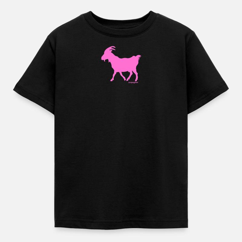 Scapegoat pink - Kids' T-Shirt - black