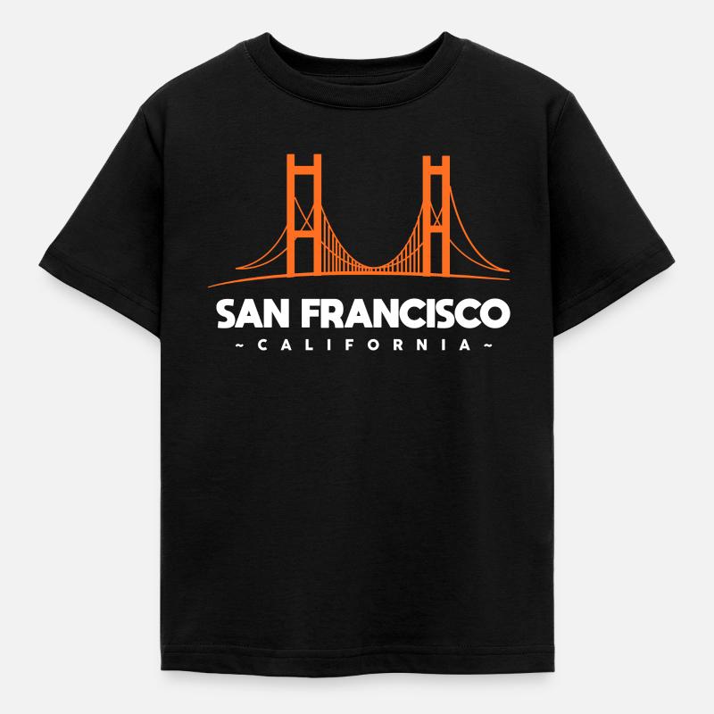 San Francisco - T-shirt Enfant - noir