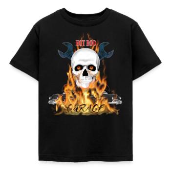 Tournevis d'atelier - T-shirt Enfant - noir - Devant - AI Model Kid Female (0cm)