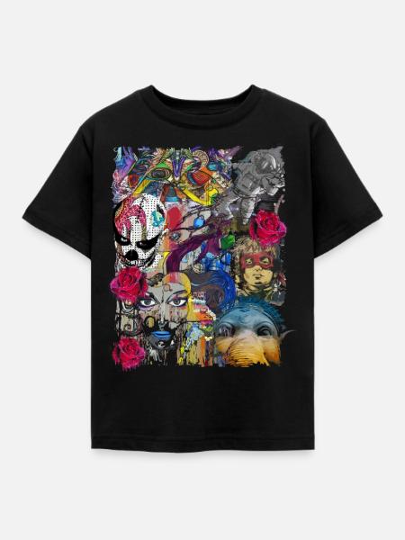Pop Art - T-shirt Enfant - noir