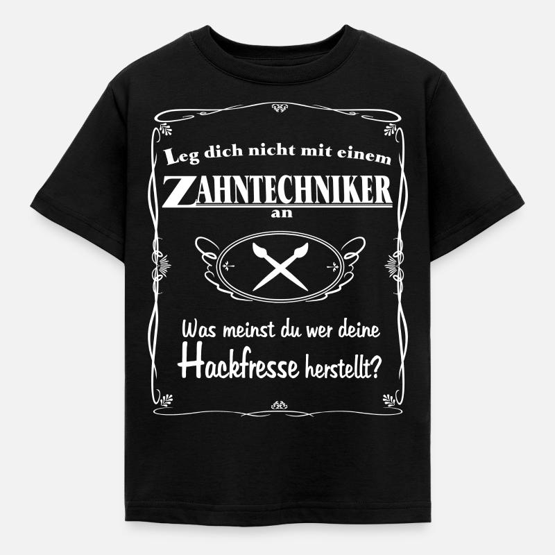 technicien dentaire - T-shirt Enfant - noir