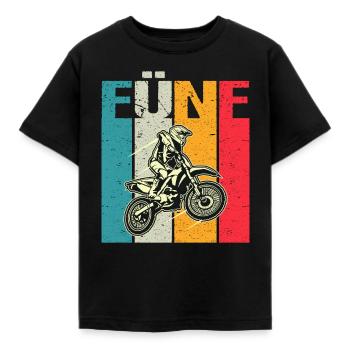 Kinder 5. Geburtstag Motocross Motorcross 5 Jahre - Kinder T-Shirt - Schwarz - Vorne - AI Model Kid Female (0cm)
