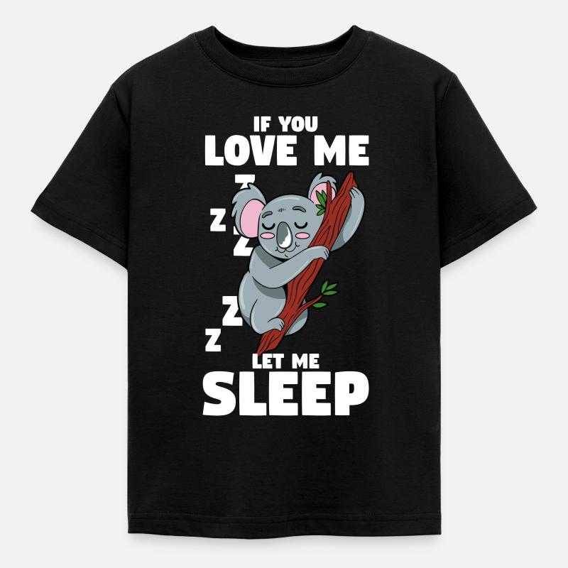Koala - T-shirt Enfant - noir