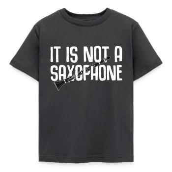 Clarinettiste Musiciens d’orchestre - T-shirt Enfant - charbon - Devant - AI Model Kid Female (0cm)
