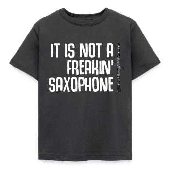 Clarinettiste Musiciens d’orchestre - T-shirt Enfant - charbon - Devant - AI Model Kid Female (0cm)