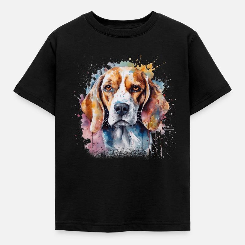 Beagle - T-shirt Enfant - noir