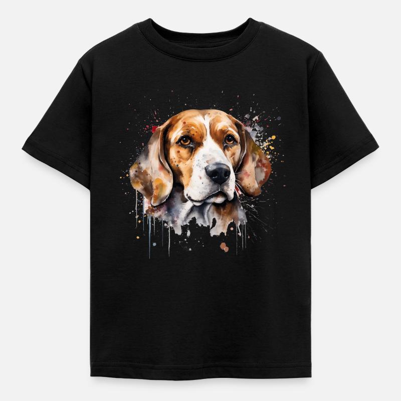 Beagle - T-shirt Enfant - noir