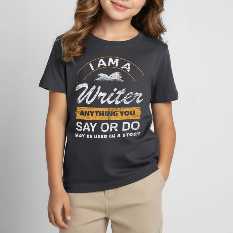 author Kids' T-Shirt