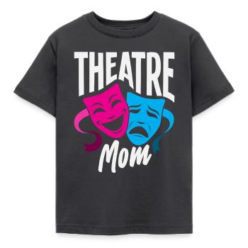 Comédies musicales pour maman de théâtre et maudite musicale - T-shirt Enfant - charbon - Devant - AI Model Kid Female (0cm)