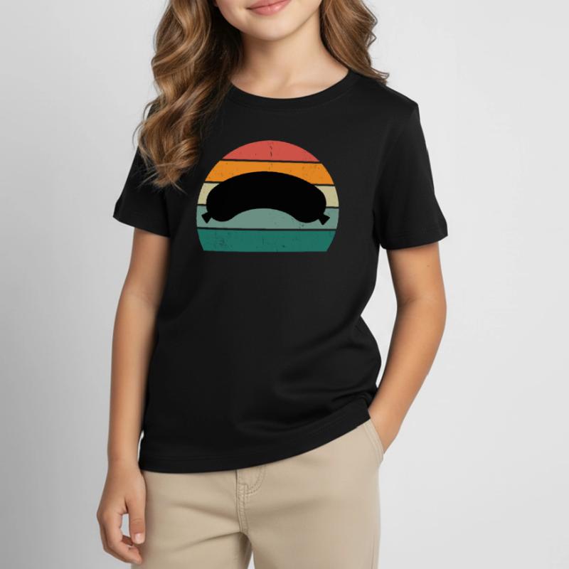 Boucher Fleischer Wurst croûte Fleischerei Fleischerei Fleisch T-shirt Enfant