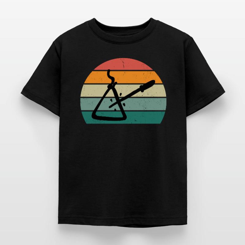 Triangle Player Triangle Player Sound Triangle T-shirt Enfant