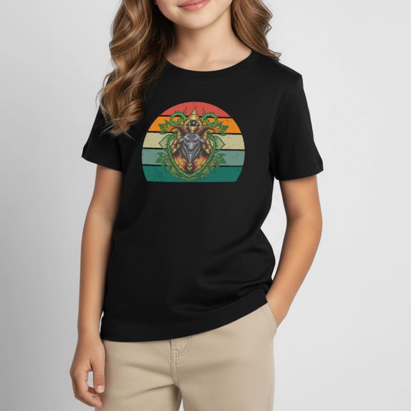devil devilish satan evil hell fear horror Kids' T-Shirt
