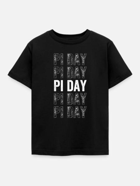 Pi Day 2024 - Kinder T-Shirt - Schwarz