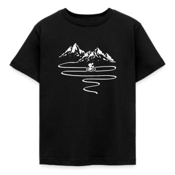 Radfahren Fahrrad Radfahrer BMX Biker Radfahren - Kinder T-Shirt - Schwarz - Vorne - AI Model Kid Female (0cm)