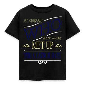 Vaisseau spatial en apesanteur céleste déclaration cadeau - T-shirt Enfant - noir - Devant - AI Model Kid Female (0cm)