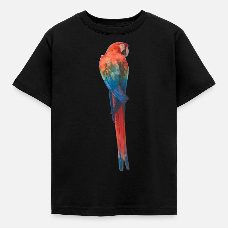 Perroquets - T-shirt Enfant - noir