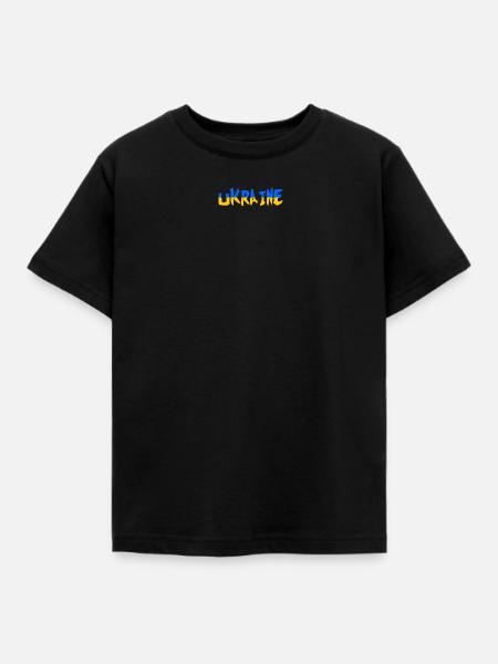 Ukraine Selenskyj ukrainisch Widerstand Frieden - Børne-T-shirt - sort