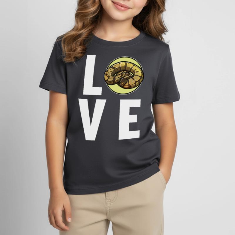 Ball Python King Python King Python Kids' T-Shirt