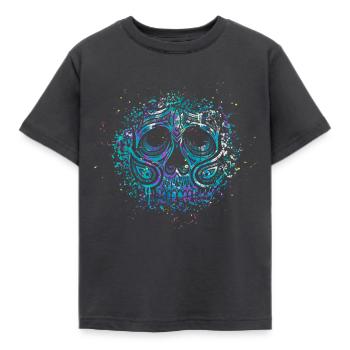 Splash Skull - T-shirt Enfant - charbon - Devant - AI Model Kid Female (0cm)