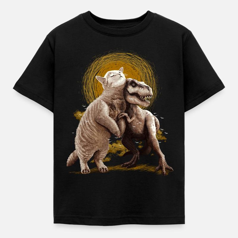 Tom and Scary - Kinder T-Shirt - Schwarz