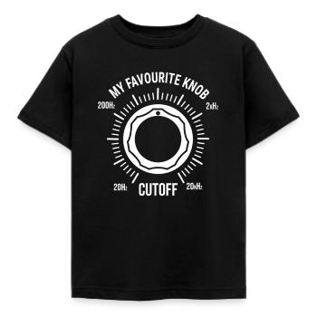 Synthesizer Cutoff Analog Modular Synthesizer love - Kinder T-Shirt - Schwarz - Vorne - AI Model Kid Female (0cm)