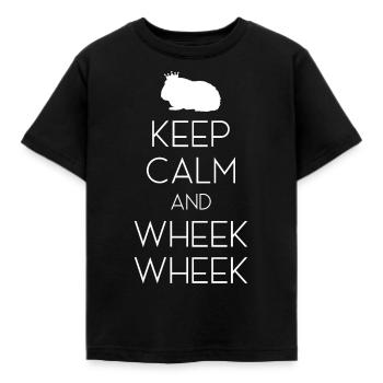 Cochons d'Inde Rosette Cochons d'Inde - T-shirt Enfant - noir - Devant - AI Model Kid Female (0cm)